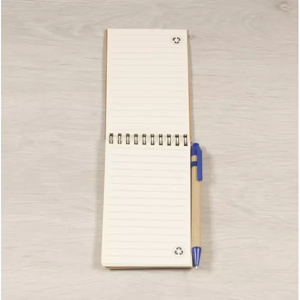 Еко бележник с химикалка ECO-019-G